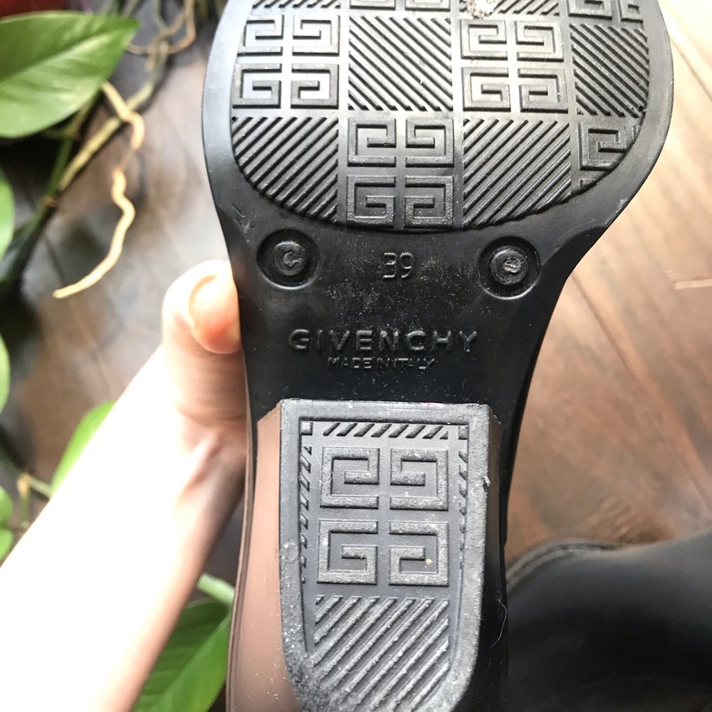 GIVENCHY Western-style rubber boots sz 39 - Picture 8 of 16